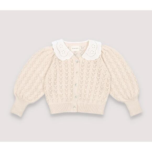 The New Society Baby Natural Rodney Cardigan - Size 3 Months - Picture 1 of 1